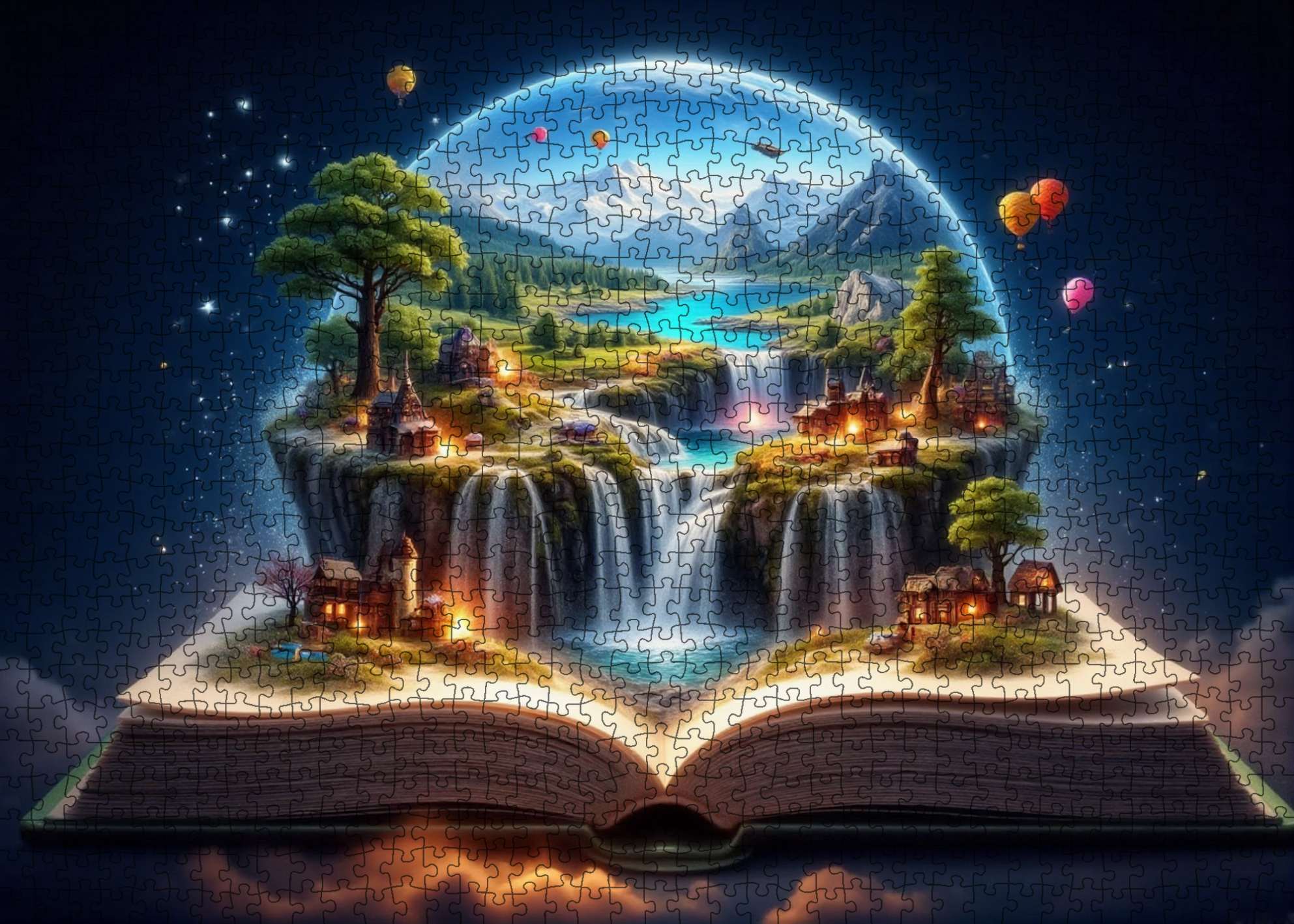 tucocoo-magical-storybook-world-puzzle-1000-teile-fantasy-puzzle image 2