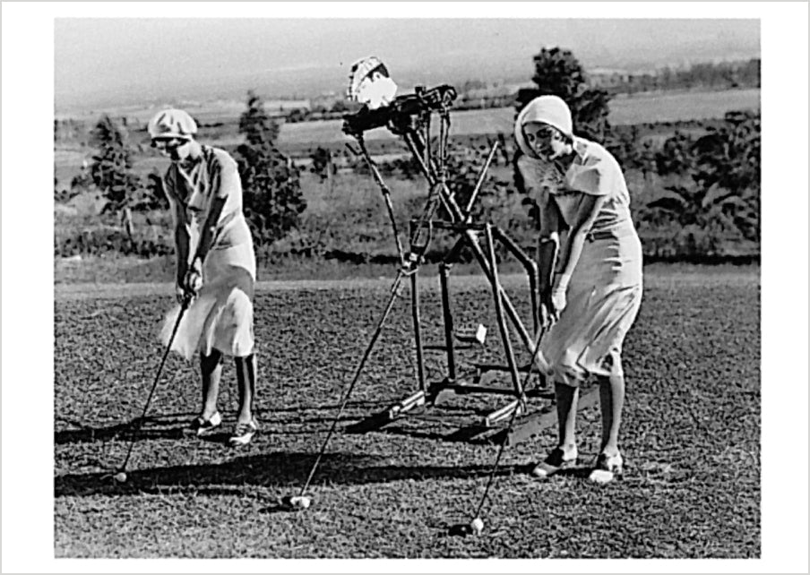 pomegranate-golf-lesson-postkarte-roboter-humor image 1