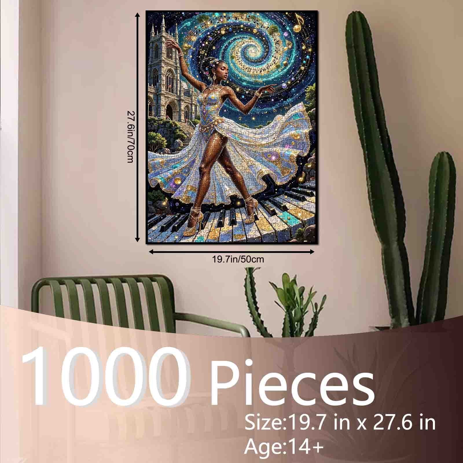 tucocoo-cosmic-ballet-dancer-puzzle-1000-teile-sterne image 5