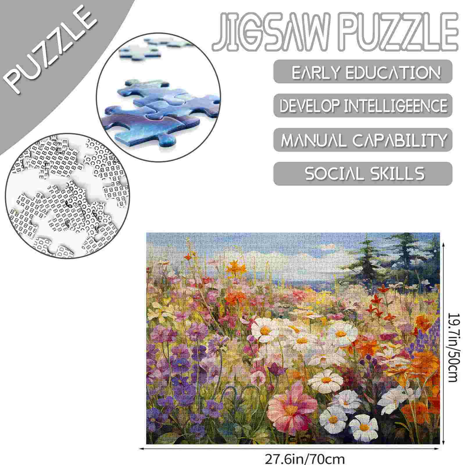 tucocoo-colorful-wildflowers-puzzle-1000-teile-blumenwiese image 4