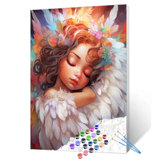tucocoo-sleeping-angel-malen-nach-zahlen-40x50-engelsmotiv image 1