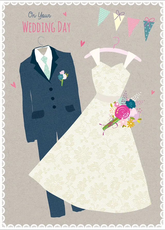 otter-house-dress-suit-hochzeitskarte-zur-hochzeit image 1