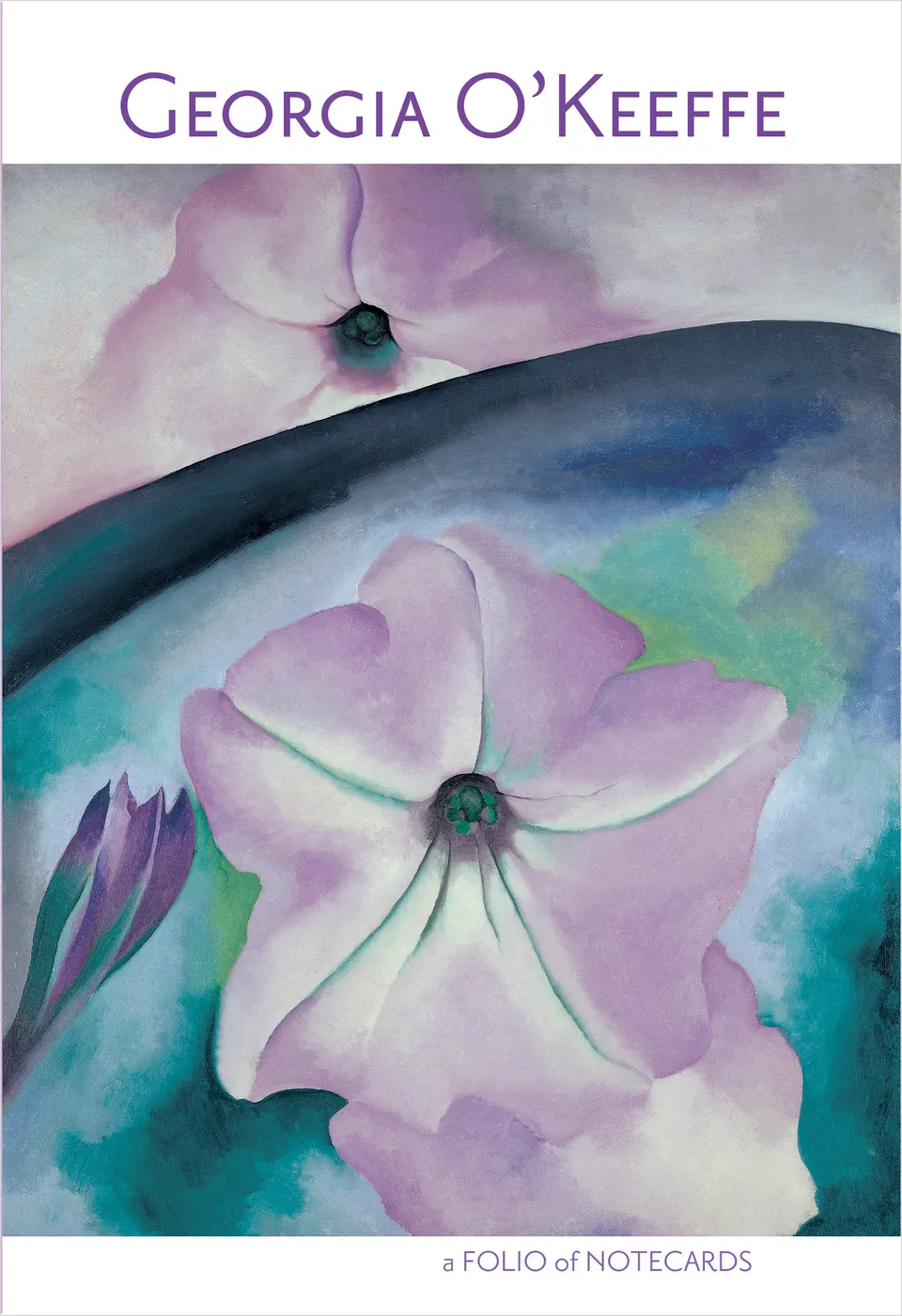 pomegranate-o-keeffe-paintings-notecard-set-blumen-10-karten image 1
