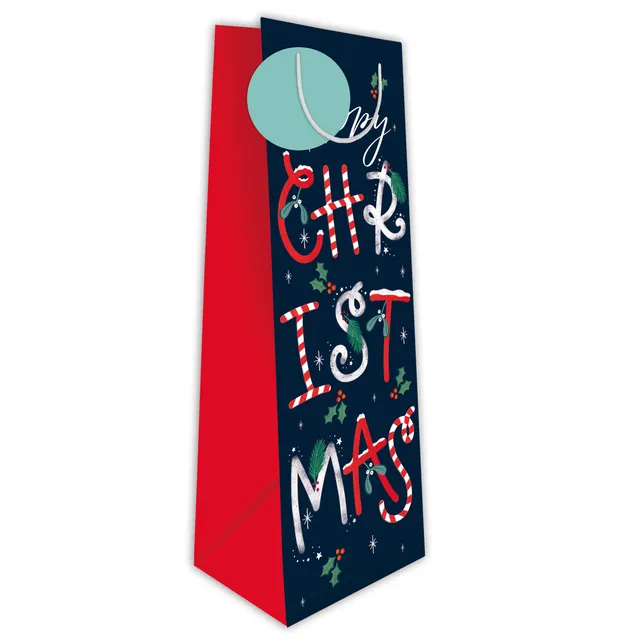 otter-house-gift-packaging-xmas-bottle-gift-bag-flaschentasche-weihnachten image 1