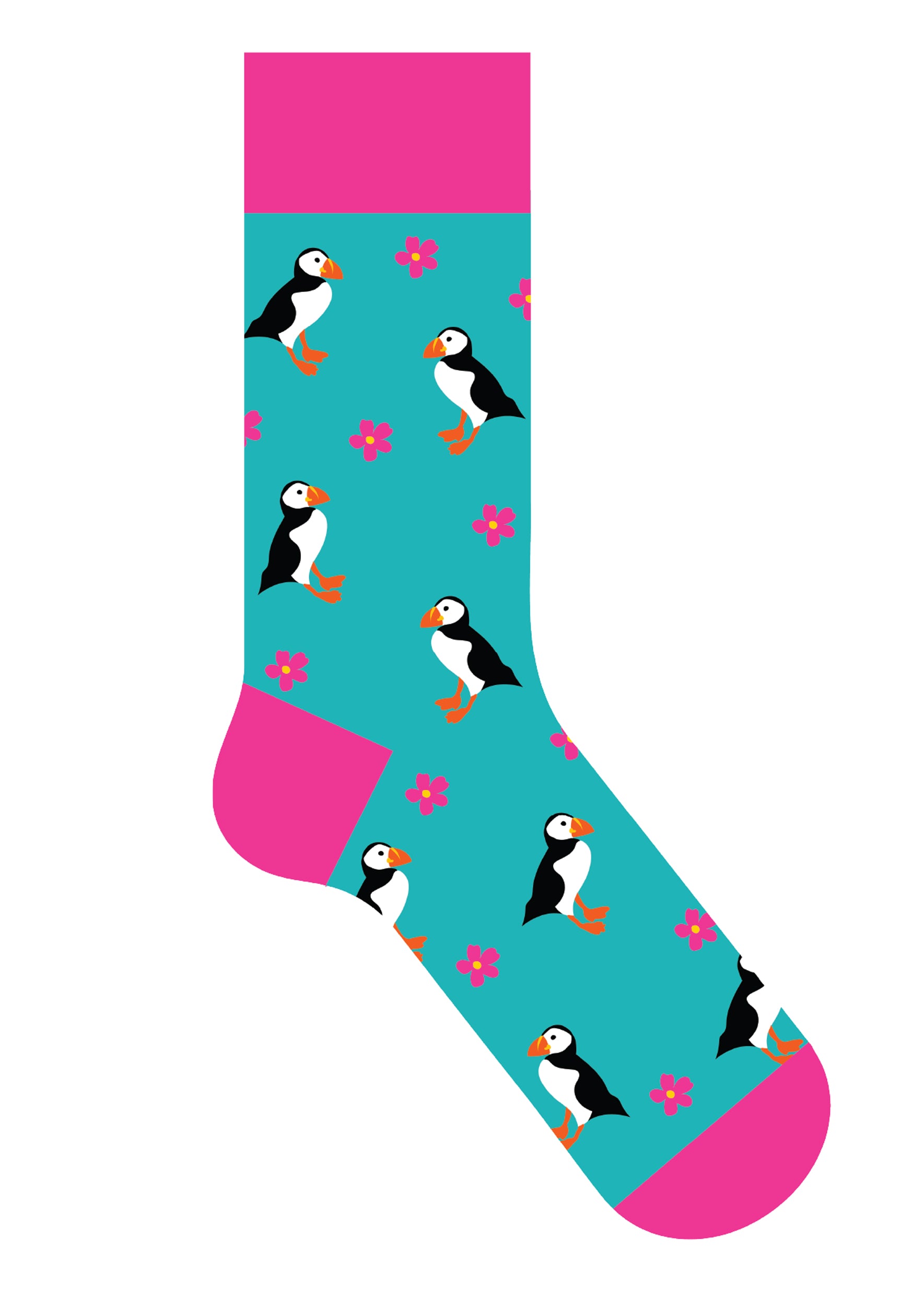 otter-house-socks-puffins-socken-papageitaucher-1-paar image 2