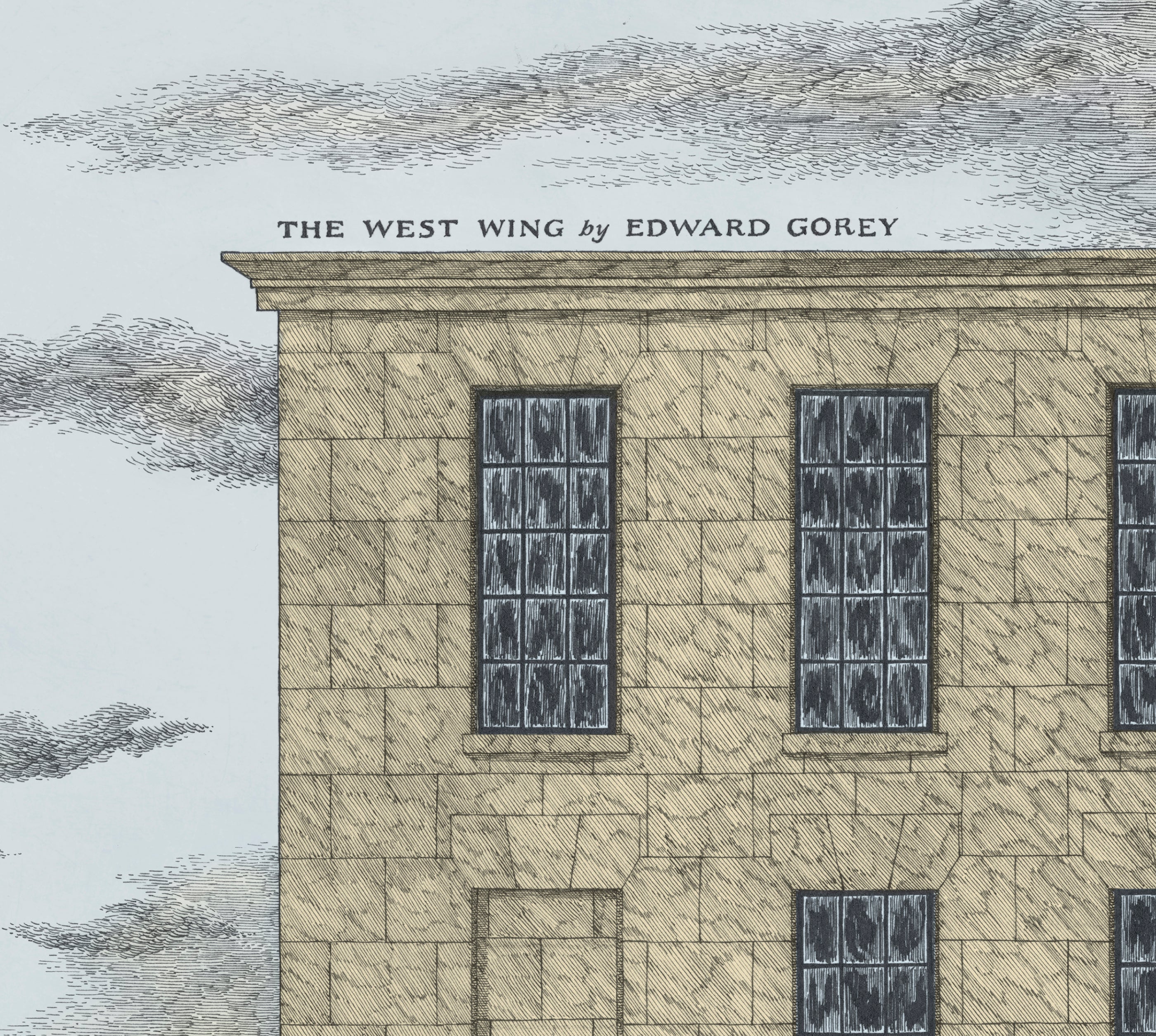 pomegranate-edward-gorey-the-west-wing-kunstbuch-humor image 1