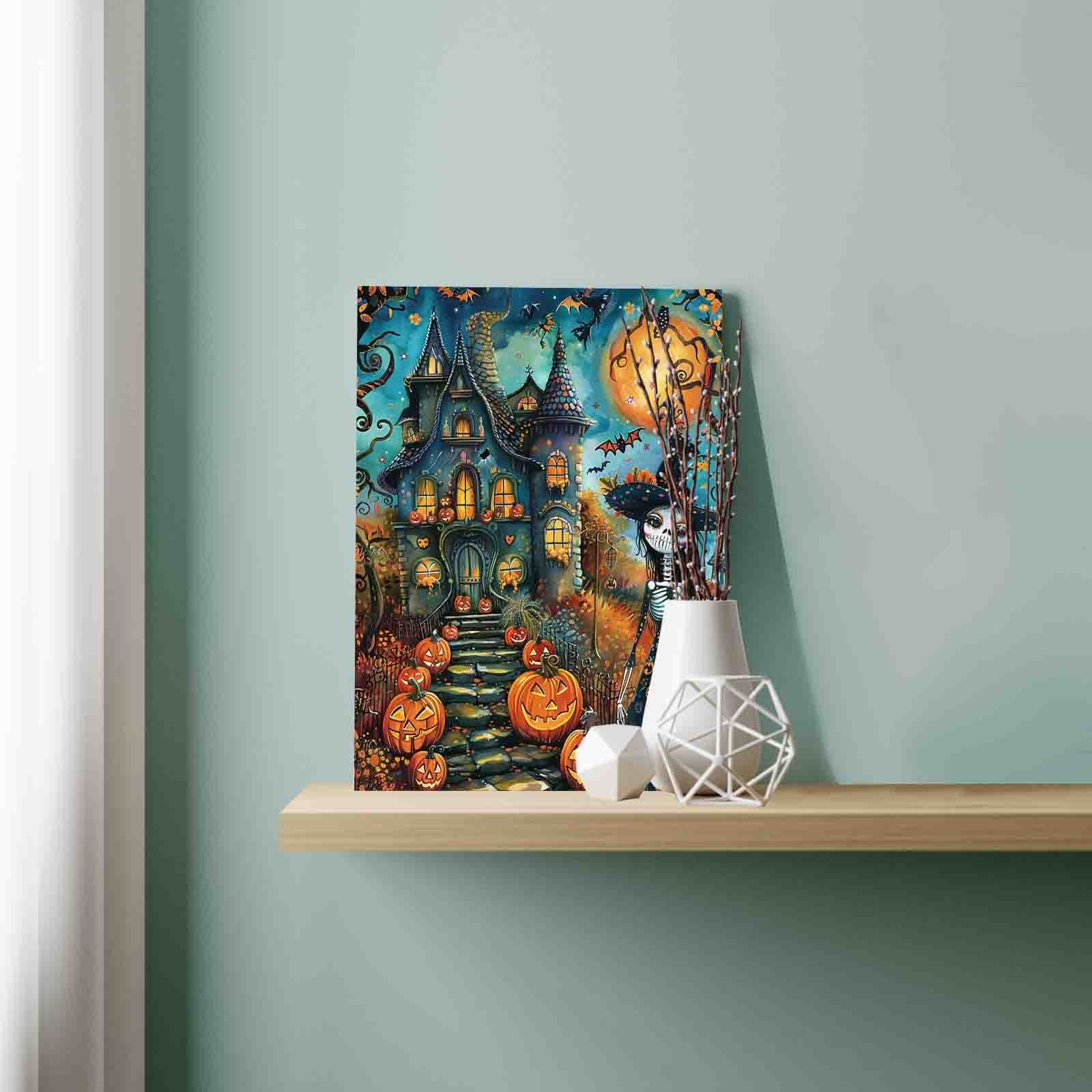 tucocoo-halloween-girl-elf-witch-malen-nach-zahlen-40x50-o-rahmen image 3