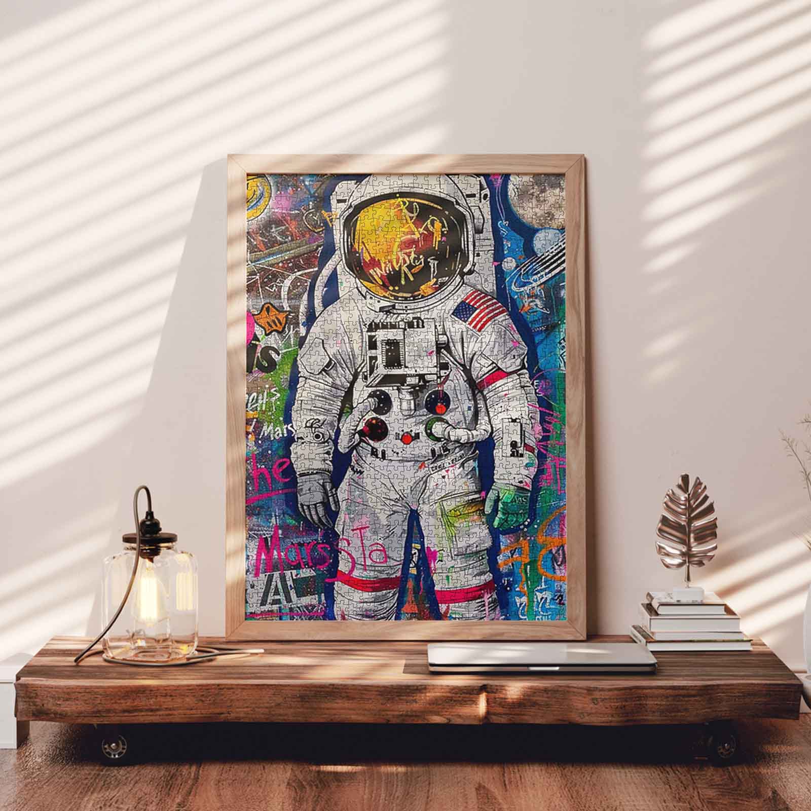 tucocoo-astronaut-graffiti-puzzle-1000-teile-weltraum image 3