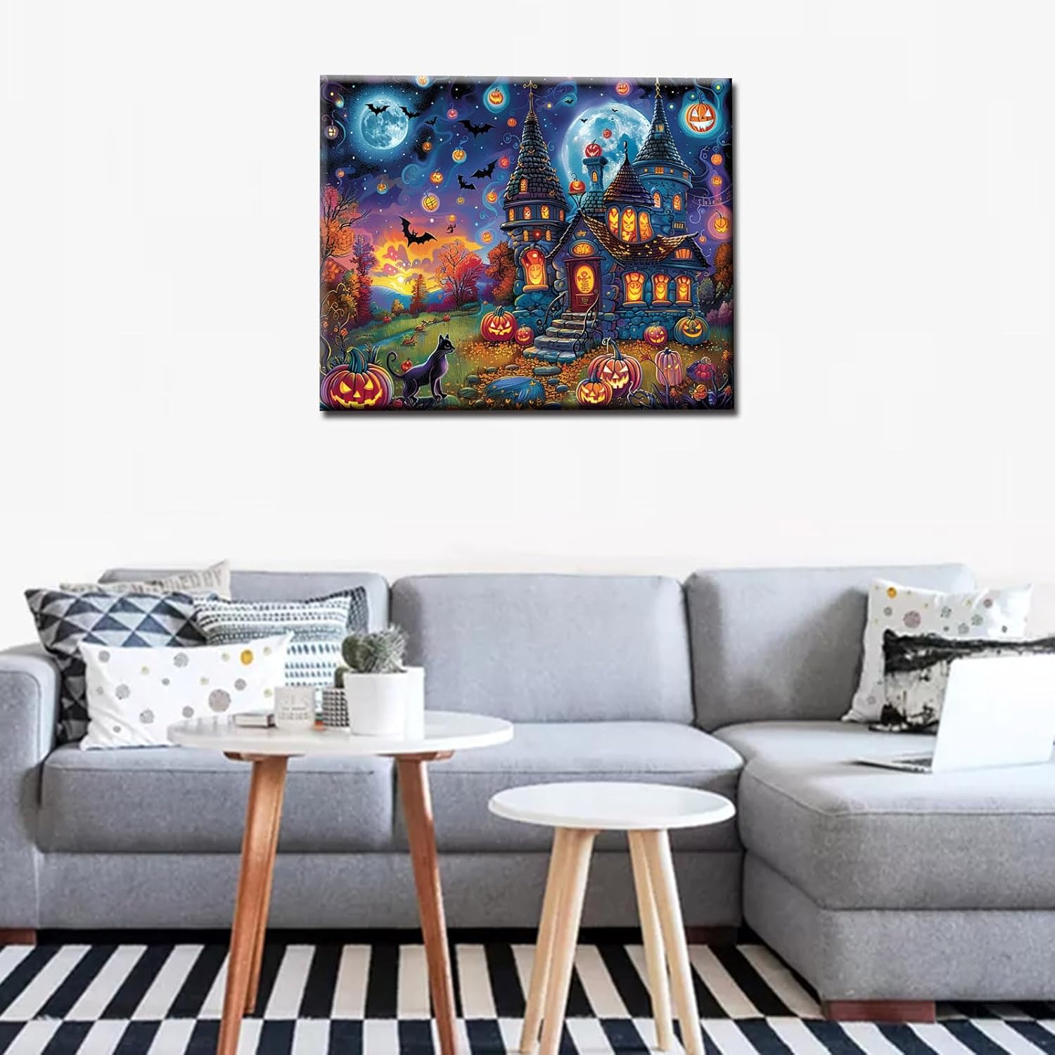 tucocoo-paint-by-numbers-pumpkin-head-malen-nach-zahlen-40x50 image 2