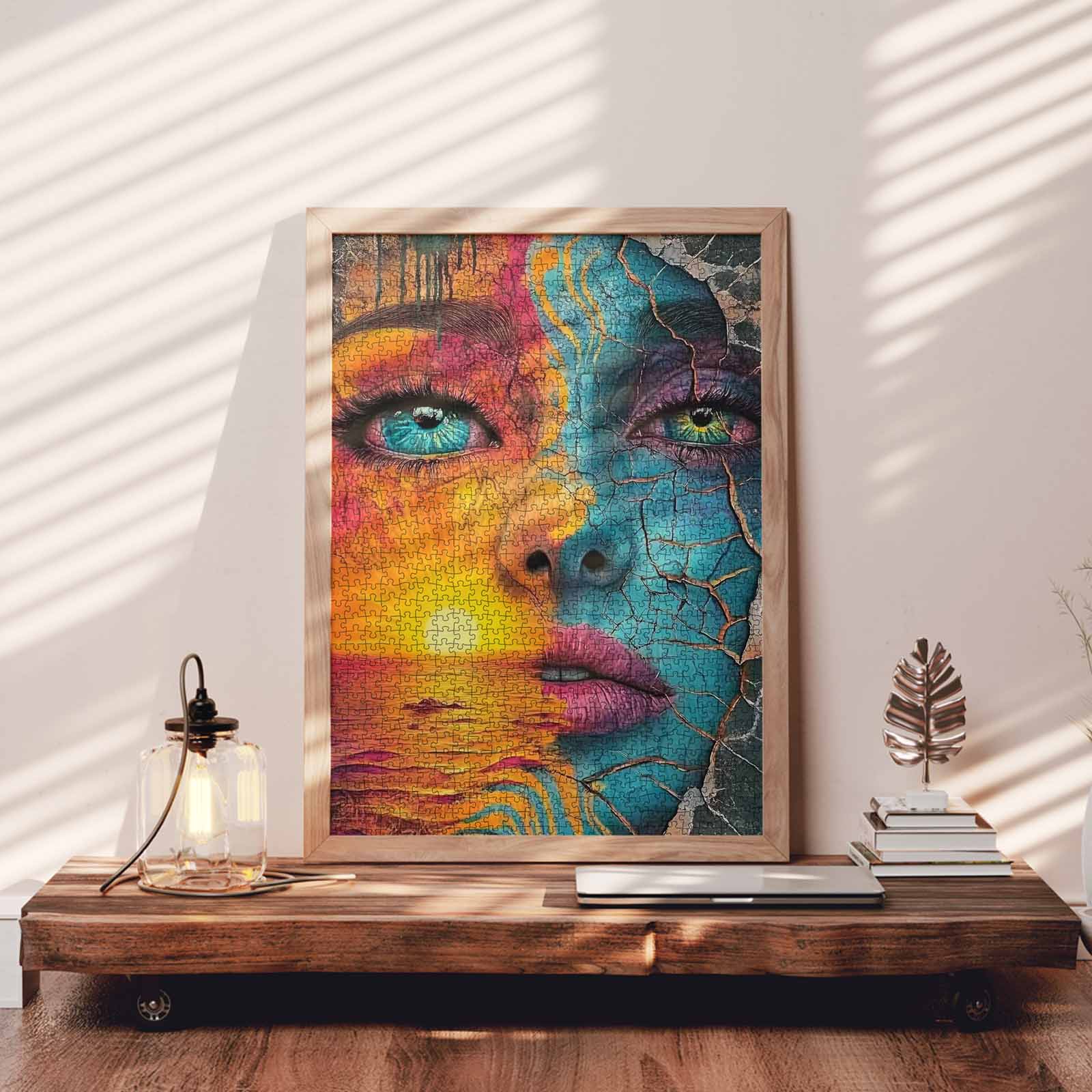 tucocoo-dual-nature-graffiti-puzzle-1000-teile-frau image 3