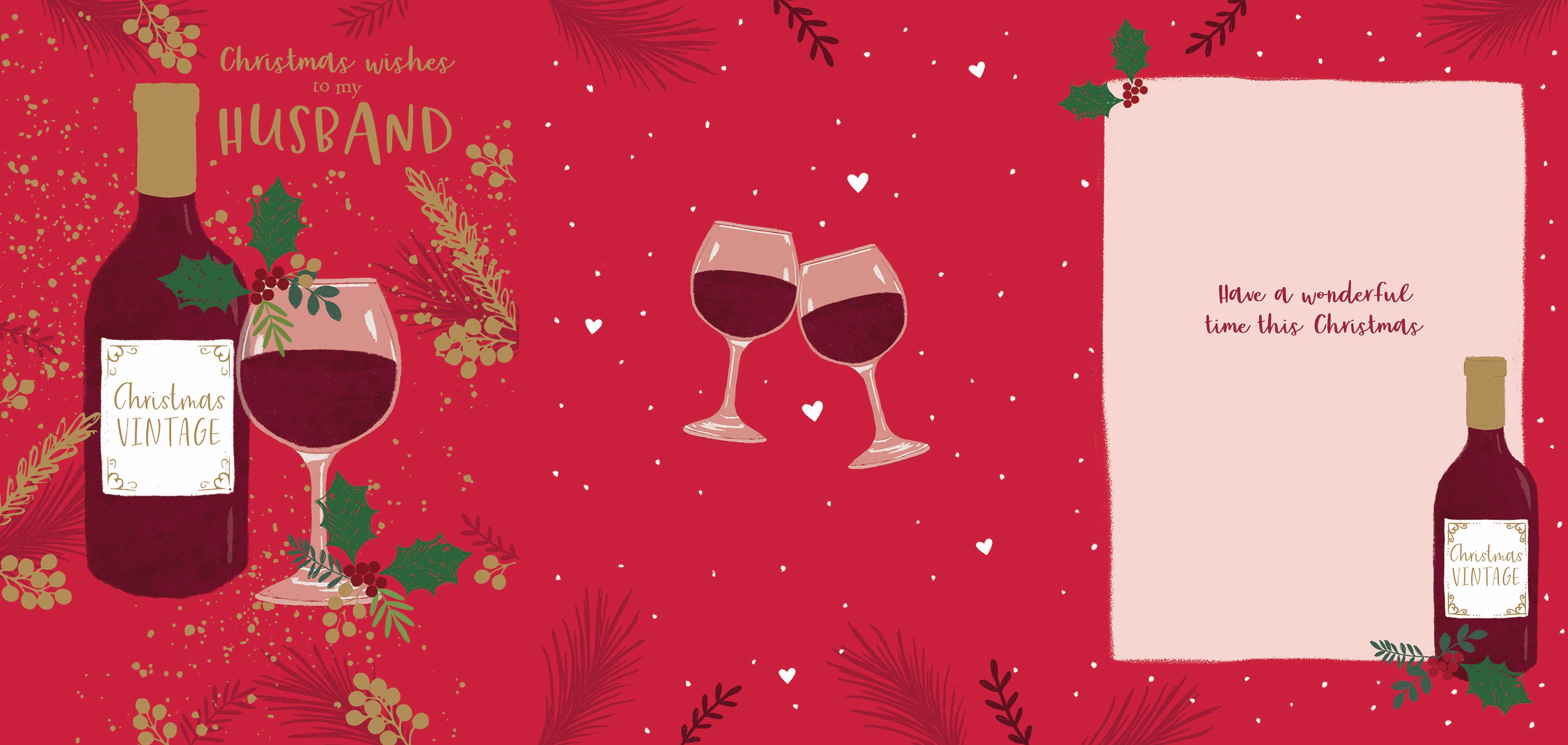 otter-house-christmas-karte-ehemann-single-beeren-motiv image 3