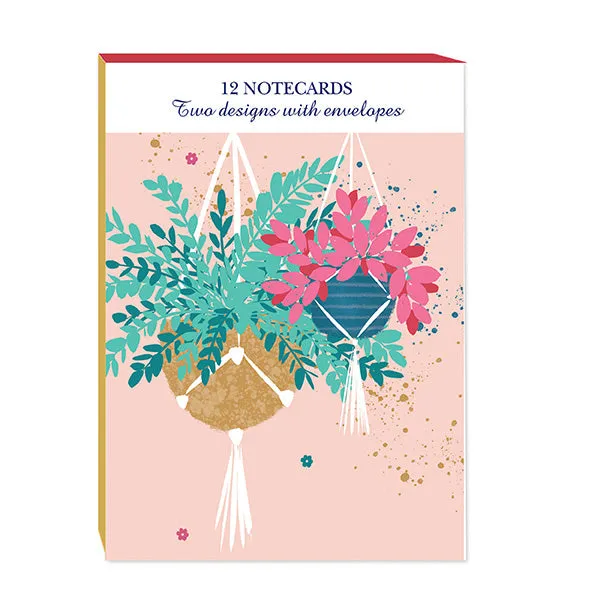 otter-house-happy-plants-briefkarten-set-12-karten-2-motive image 1