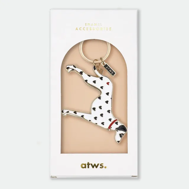 all-the-ways-to-say-dalmatian-lovestory-schl-sselanh-nger-emaille image 1