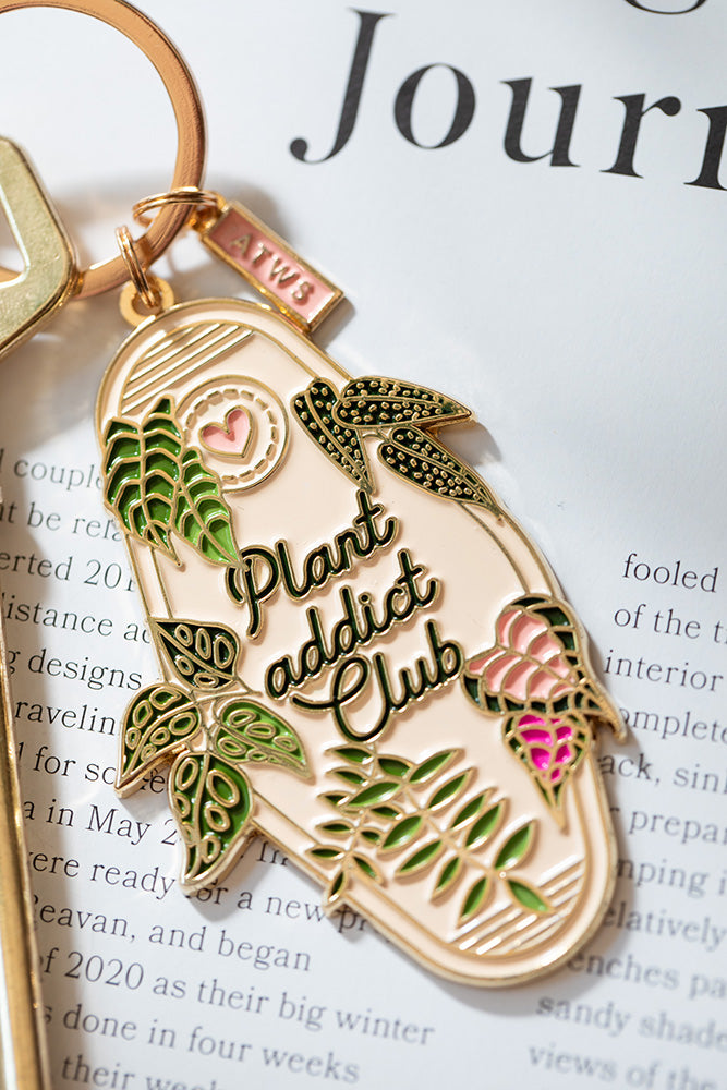 all-the-ways-to-say-plant-addict-club-schl-sselanh-nger-emaille image 2