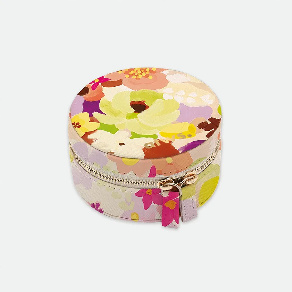 all-the-ways-to-say-spring-sweets-schmuckkasten-rund-floral-reise image 1