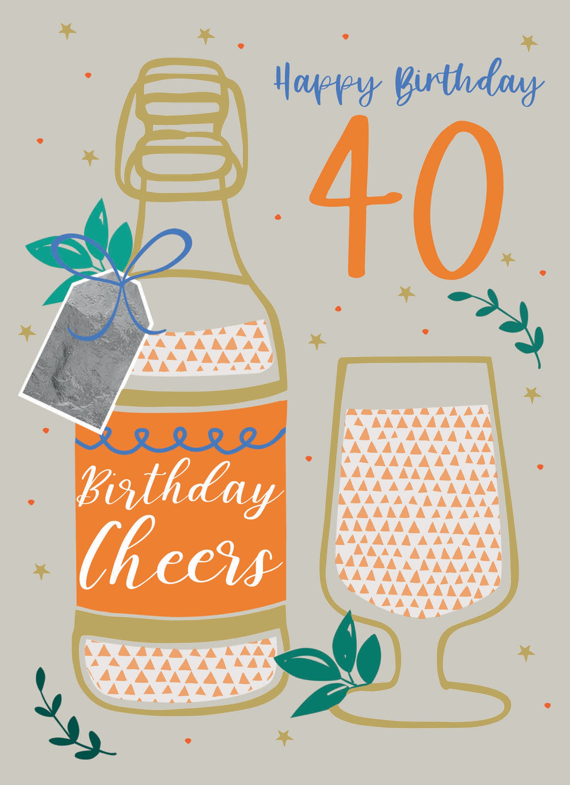 otter-house-age-to-celebrate-40-beer-geburtstagskarte-bier image 1