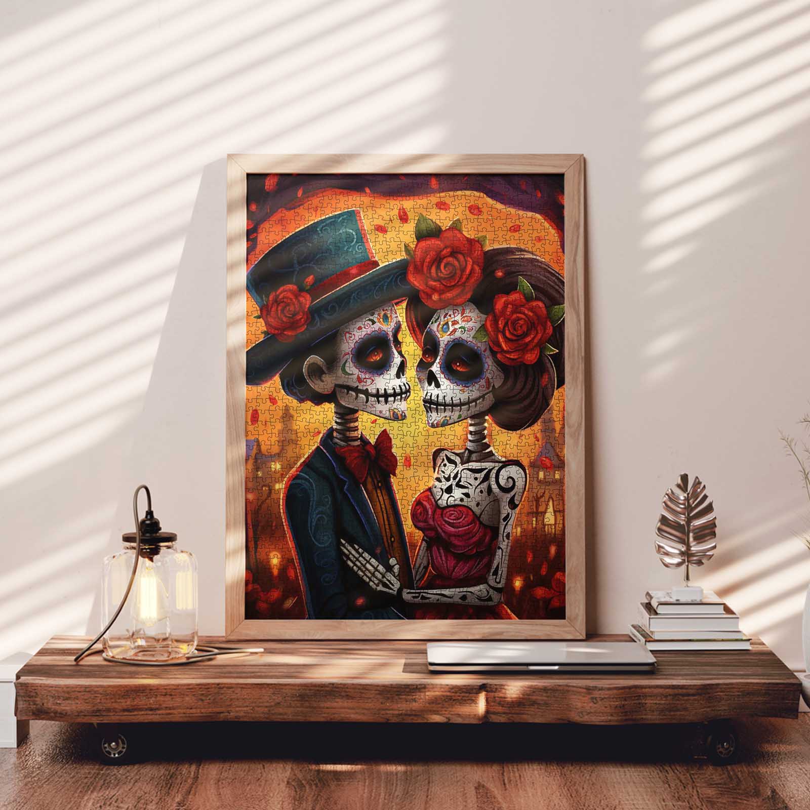 tucocoo-jigsaw-puzzles-romantic-skeleton-couple-puzzle-1000-teile image 3