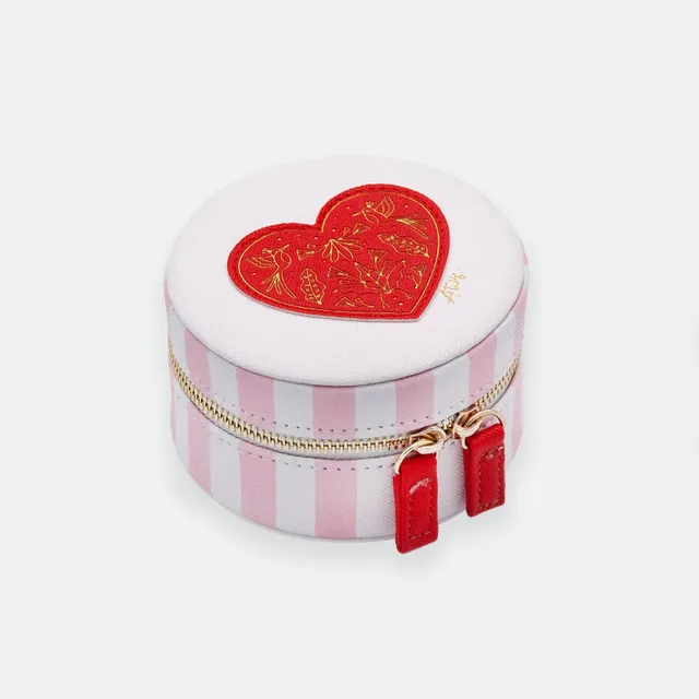 all-the-ways-to-say-pink-stripes-schmuckk-stchen-rund-herz image 1