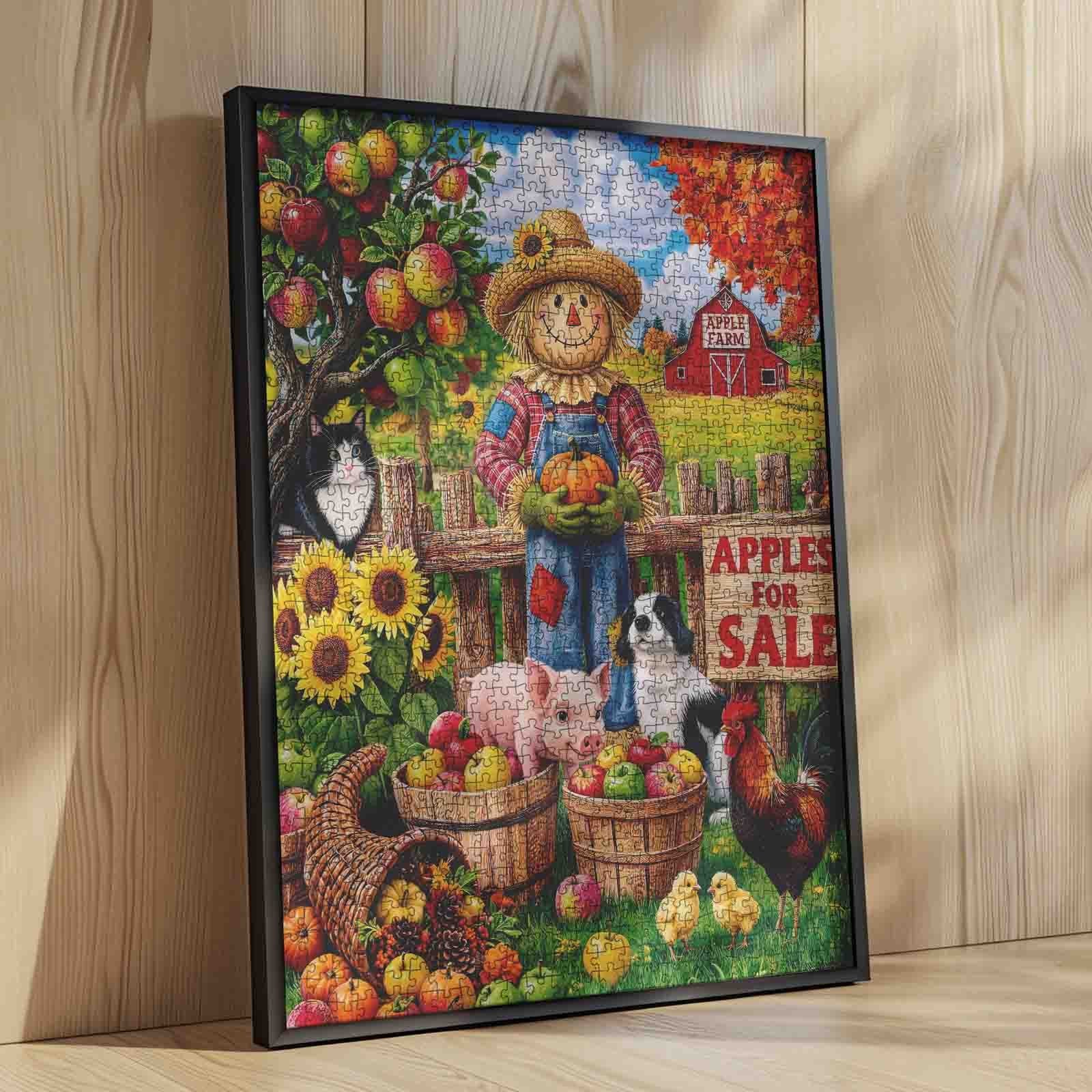 tucocoo-jigsaw-puzzles-autumn-apple-farm-harvest-puzzle-1000-teile image 4