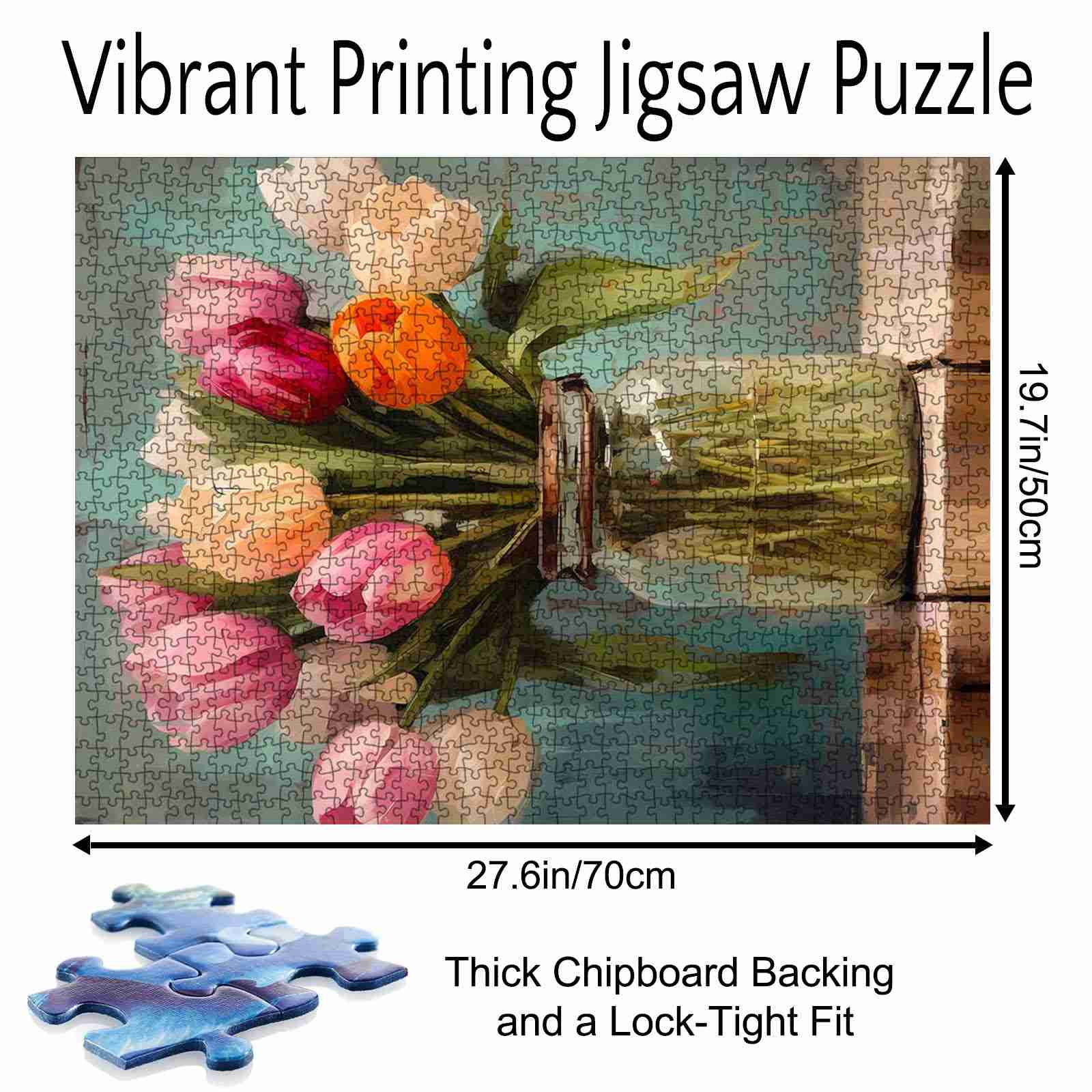 tucocoo-rustic-tulips-art-puzzle-1000-teile-tulpen image 5