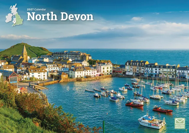 otter-house-north-devon-a4-calendar-2027-wandkalender image 1