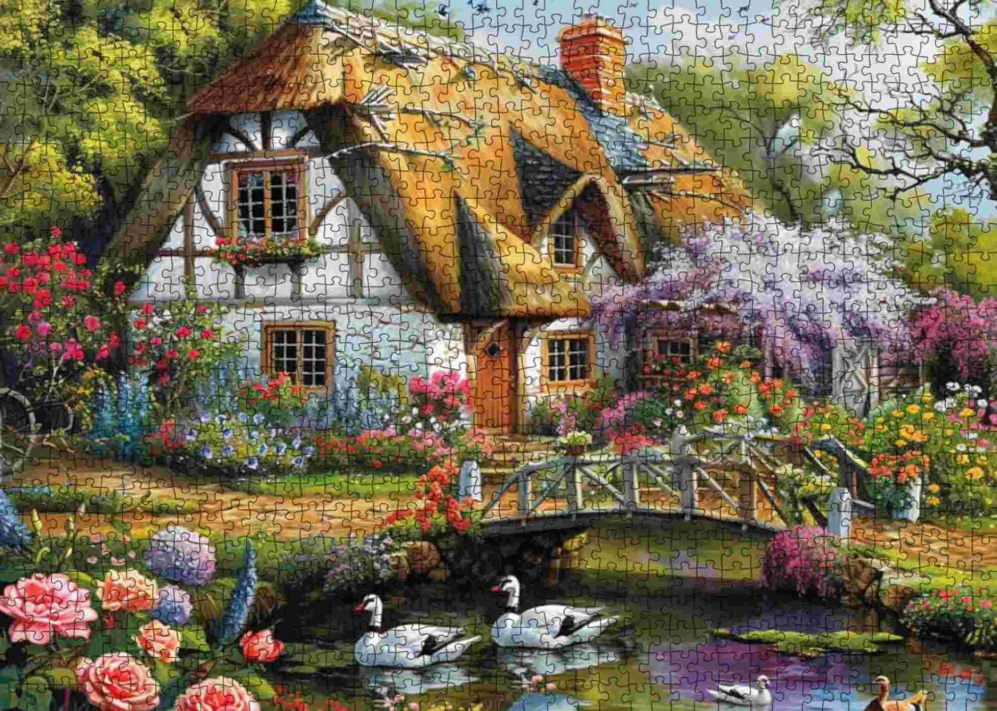 tucocoo-forest-cabin-goose-puzzle-1000-teile-h-tte image 2