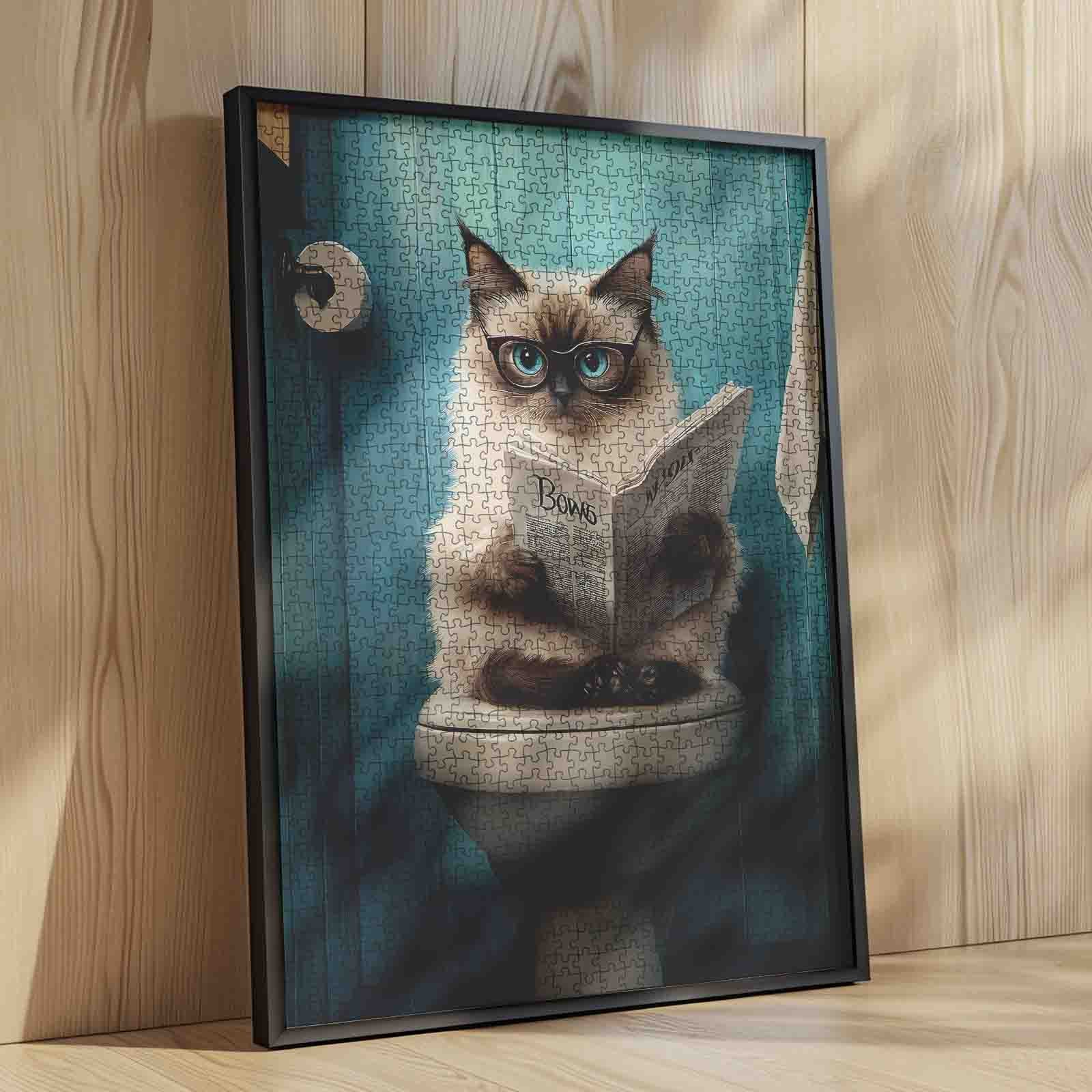 tucocoo-jigsaw-cat-reading-newspaper-puzzle-1000-teile-katze image 4