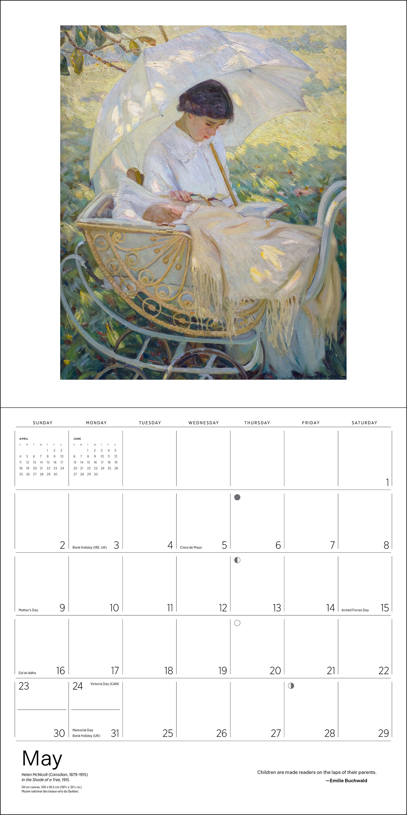 pomegranate-reading-woman-2027-wandkalender-literatur image 7