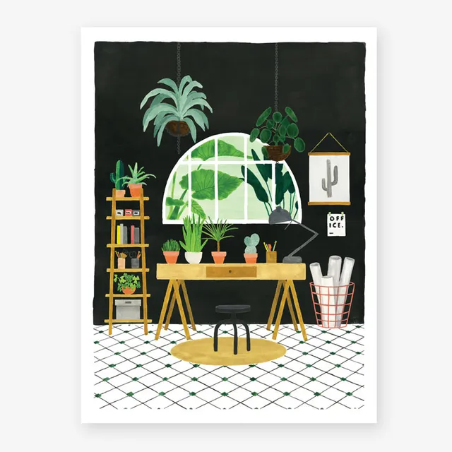 all-the-ways-to-say-office-poster-b-ro-pflanzen-modern image 1