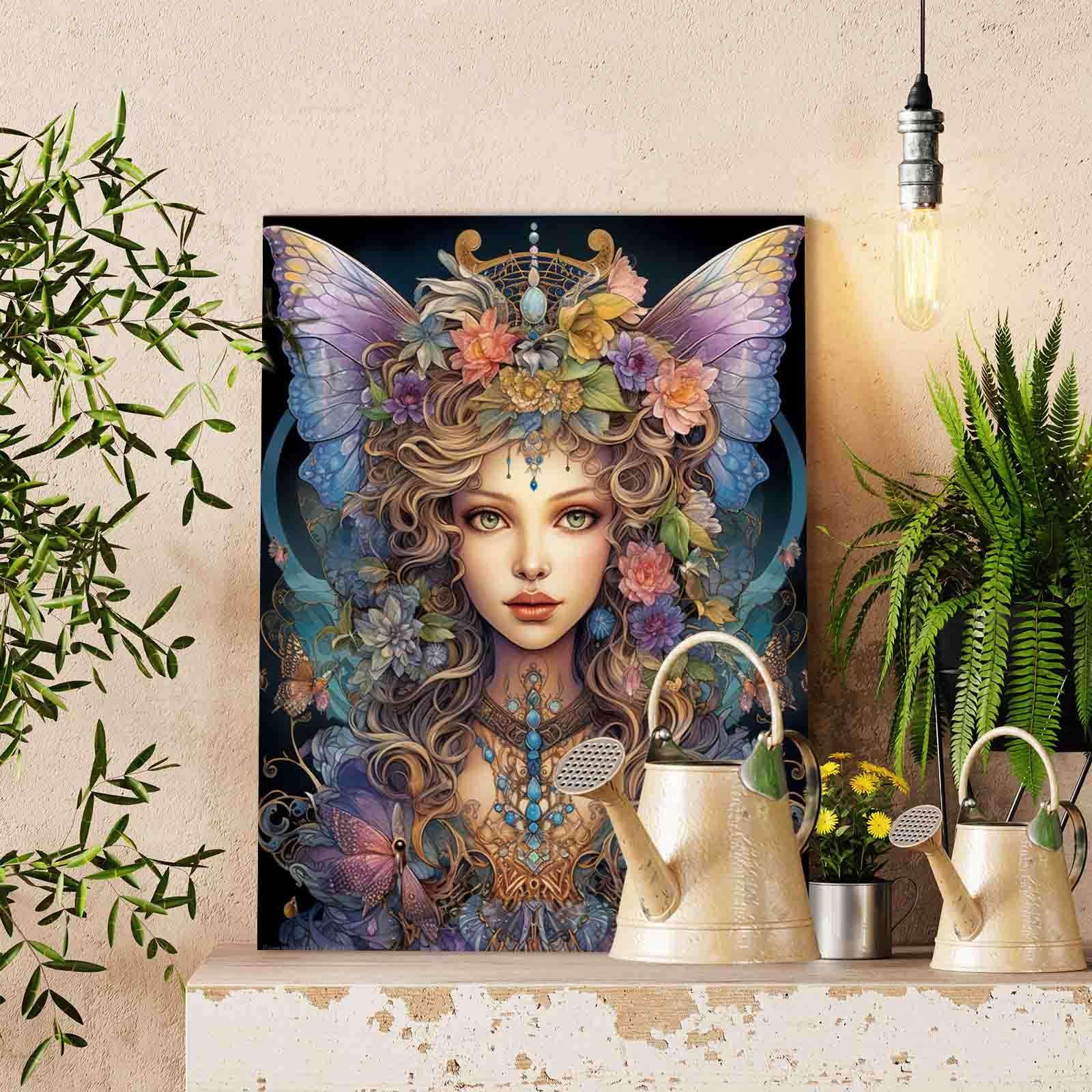 tucocoo-paint-by-numbers-majestic-butterfly-queen-malbild-40x50 image 2