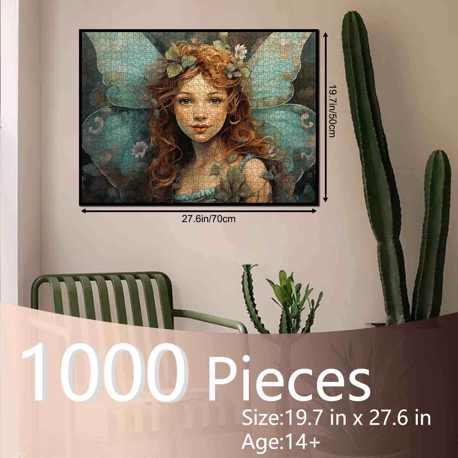 tucocoo-jigsaw-puzzles-waldfee-gr-ne-fl-gel-puzzle-1000-teile image 5