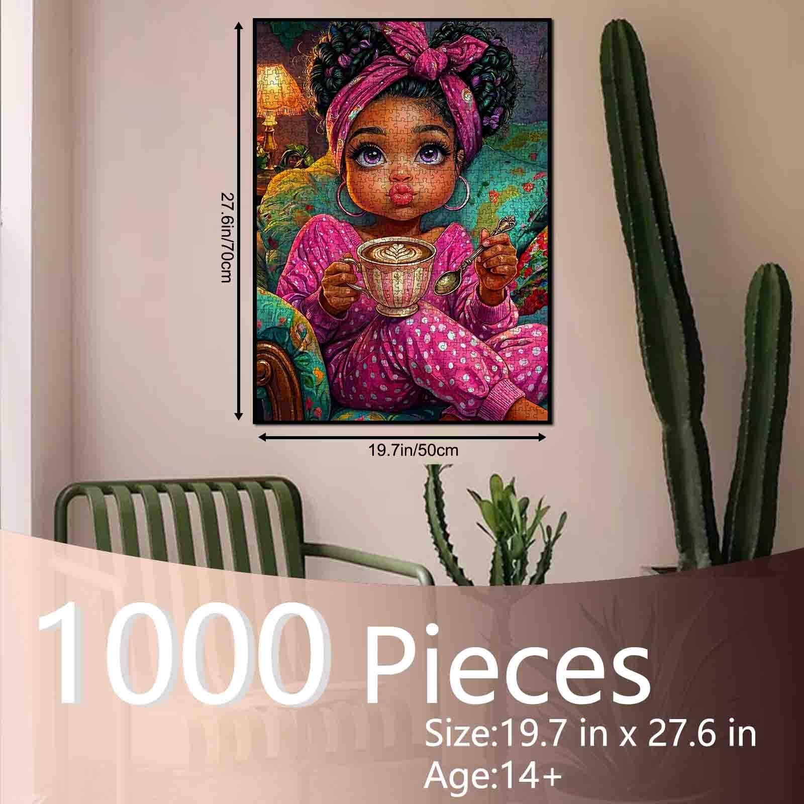 tucocoo-cozy-coffee-time-girl-puzzle-1000-teile-m-dchen image 5