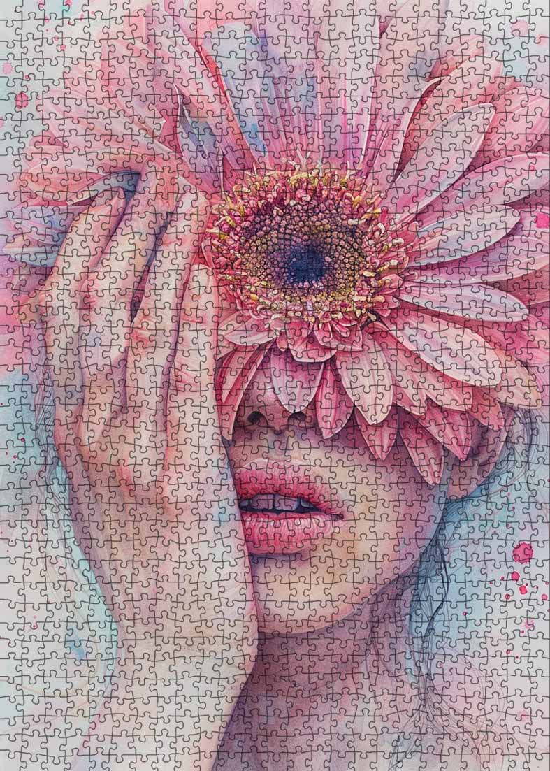 tucocoo-jigsaw-gentle-bloom-puzzle-1000-teile-portrait-blumen image 2