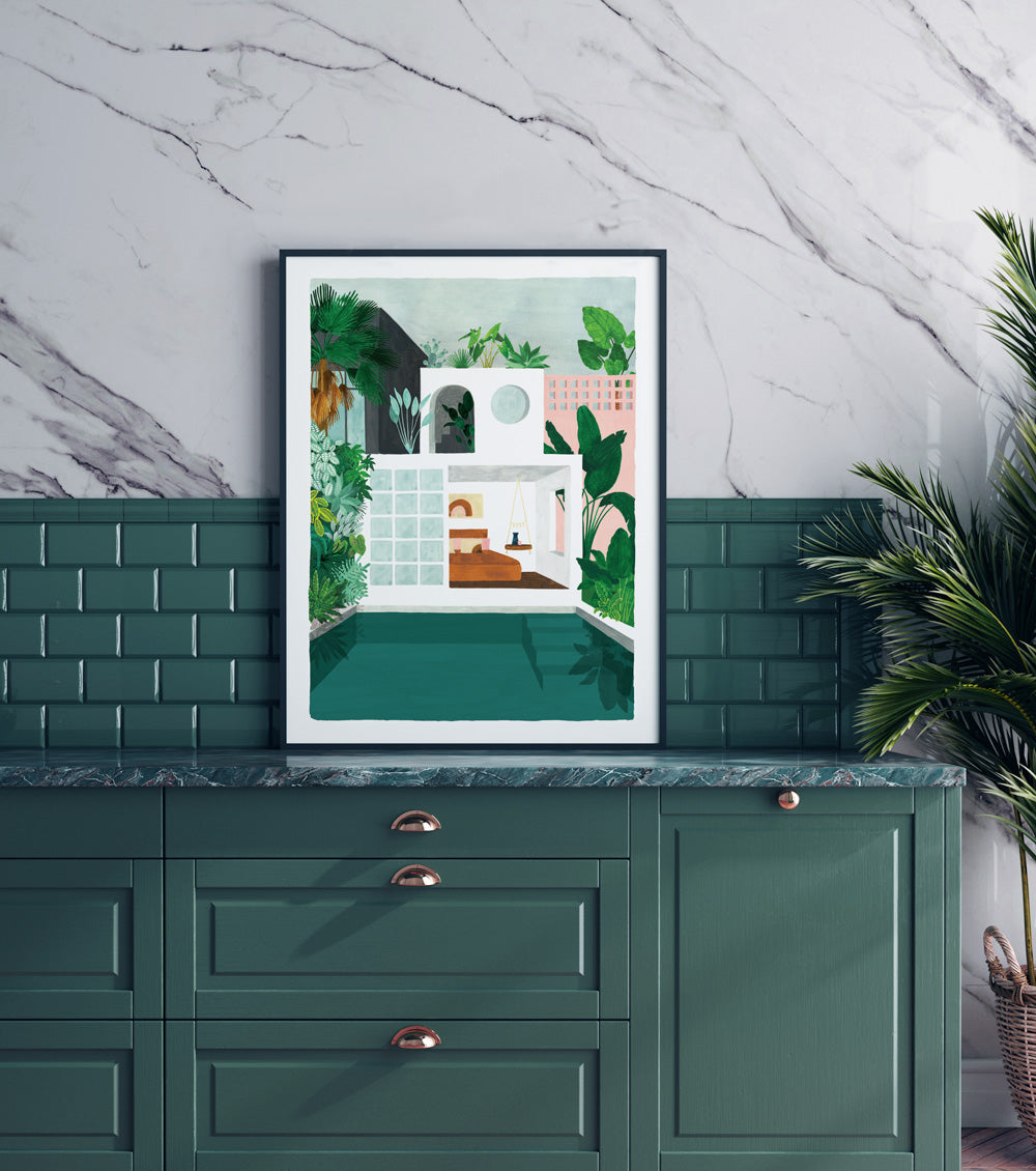 all-the-ways-to-say-guest-house-poster-large-50x70-cm-pool image 2