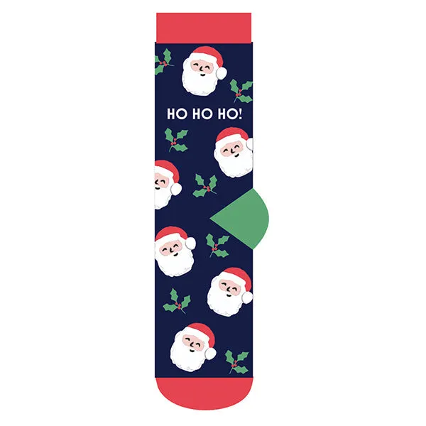 otter-house-ho-ho-ho-socken-1-paar-weihnachtssocken image 1
