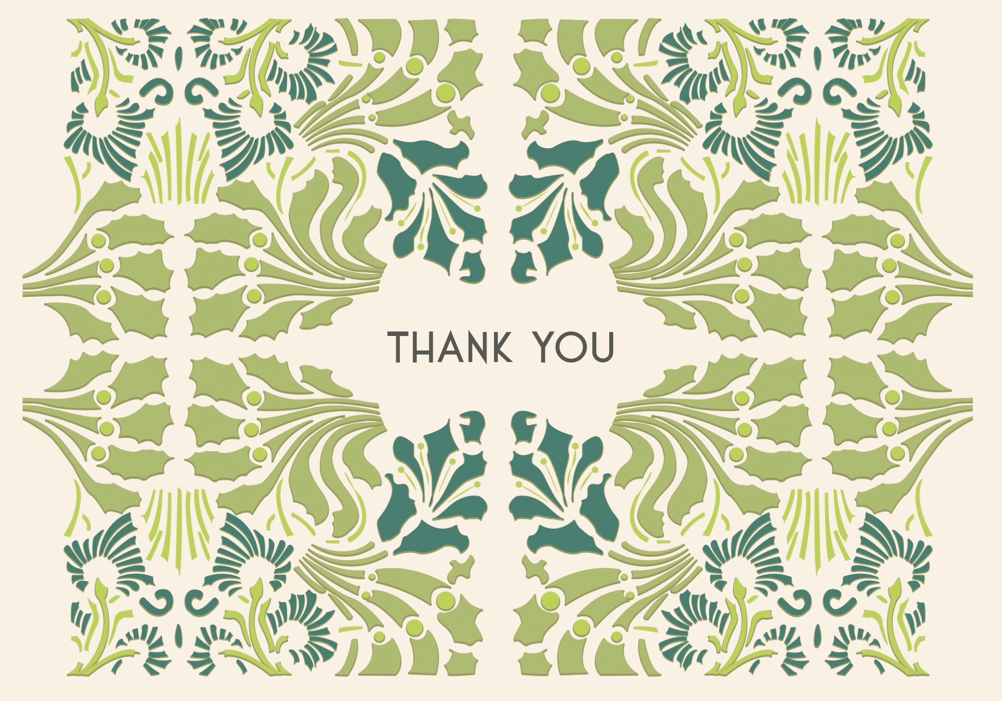 pomegranate-boxed-notecards-louis-sullivan-dankeskarten-set-ornament image 2