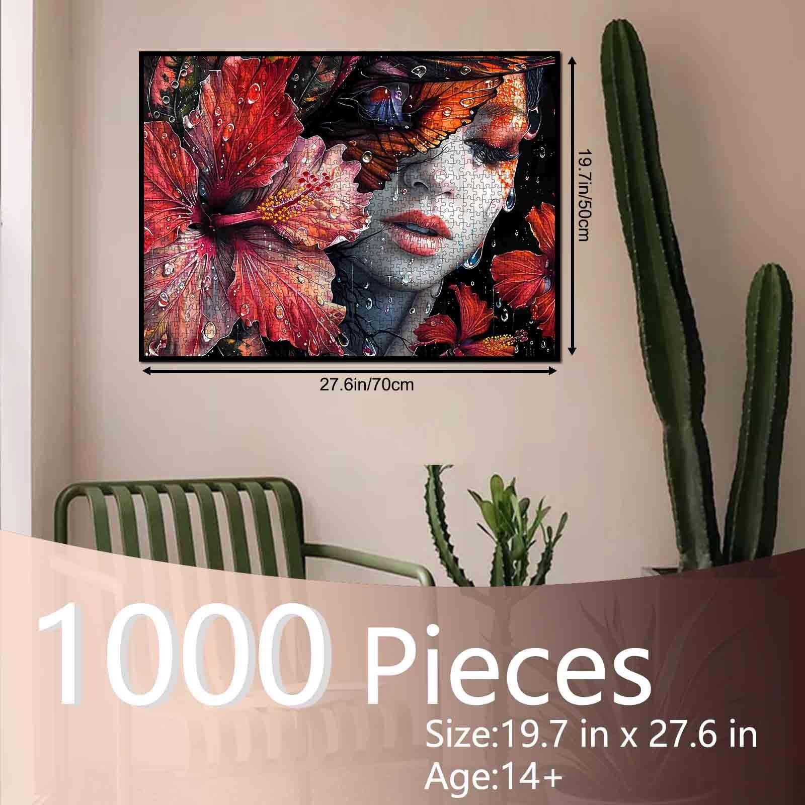 tucocoo-ethereal-floral-essence-puzzle-1000-teile-frau image 5
