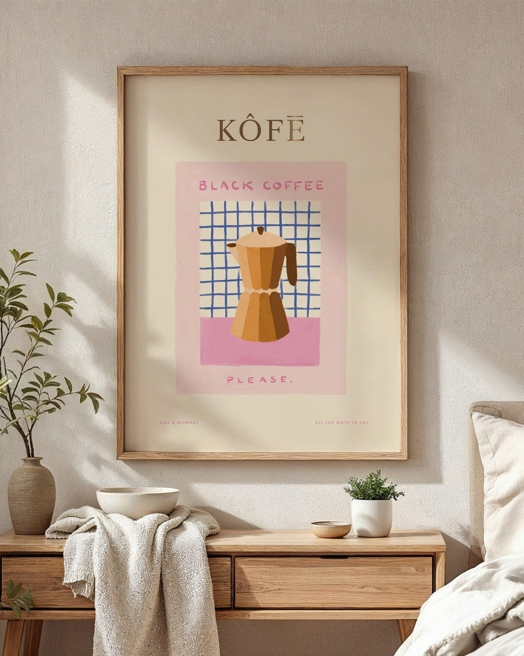 all-the-ways-to-say-kofe-poster-kaffee-medium-29-7x39-7-cm image 2