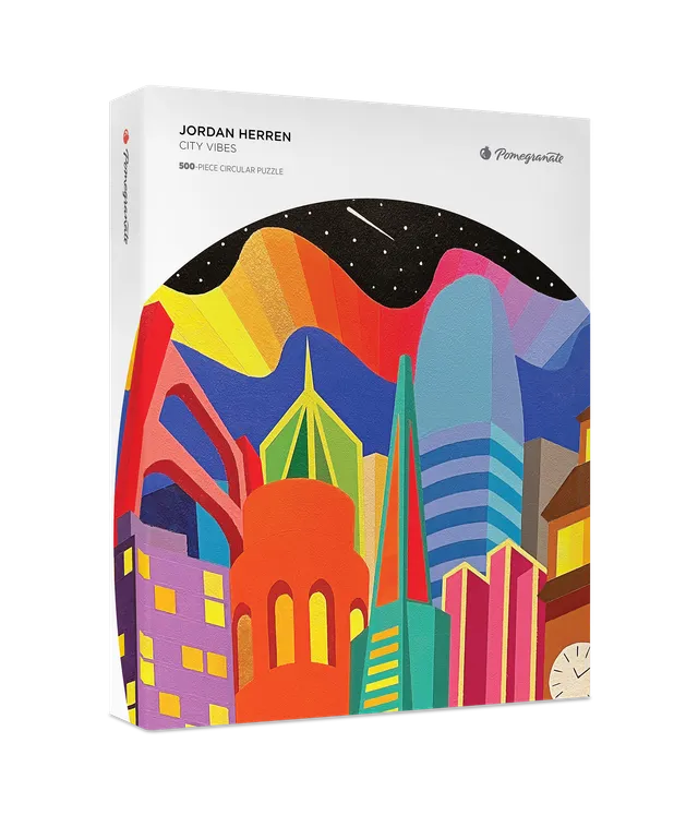 pomegranate-jordan-herren-city-vibes-500-teile-puzzle-rund image 1