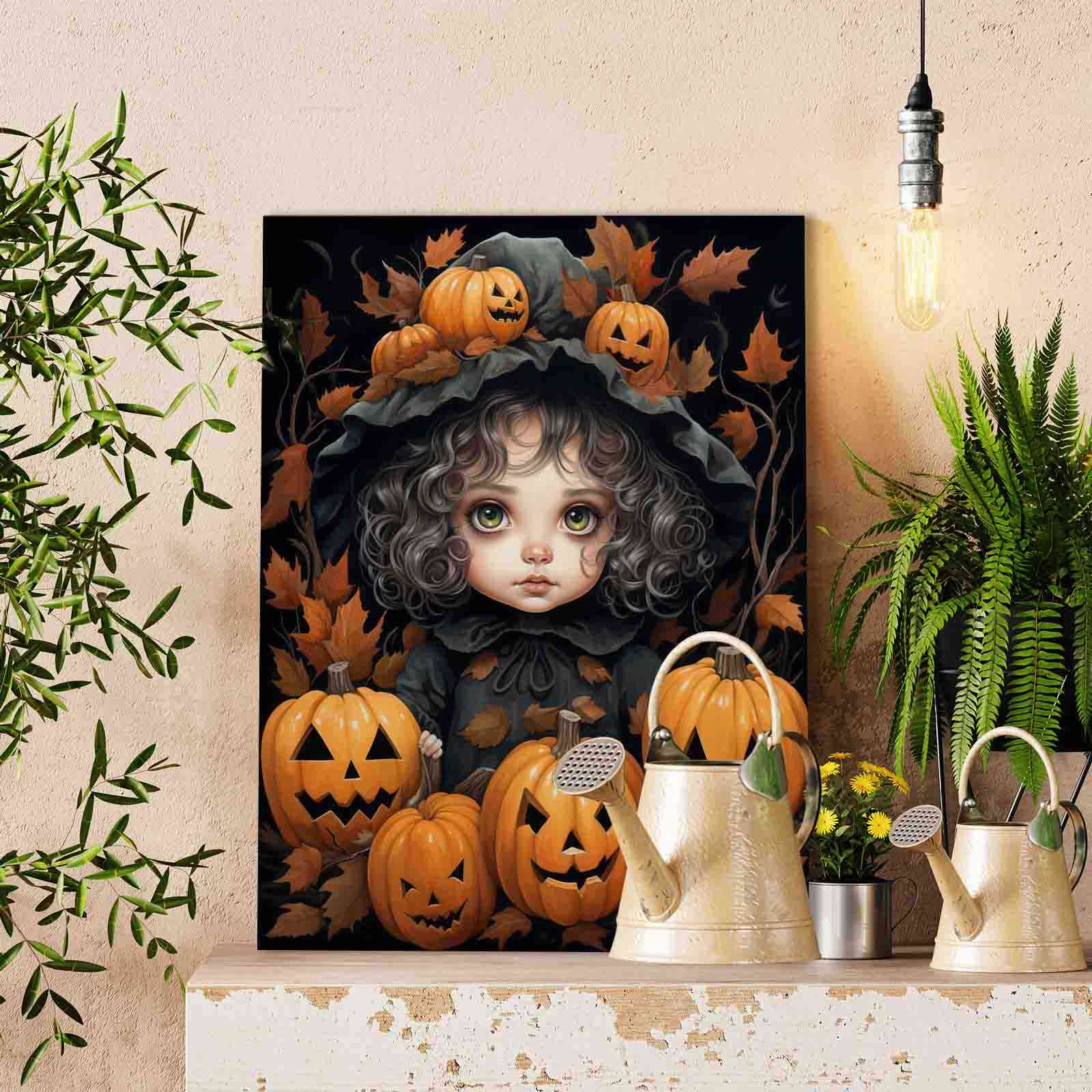 tucocoo-paint-by-numbers-pumpkin-spirit-girl-malen-nach-zahlen-40x50 image 2