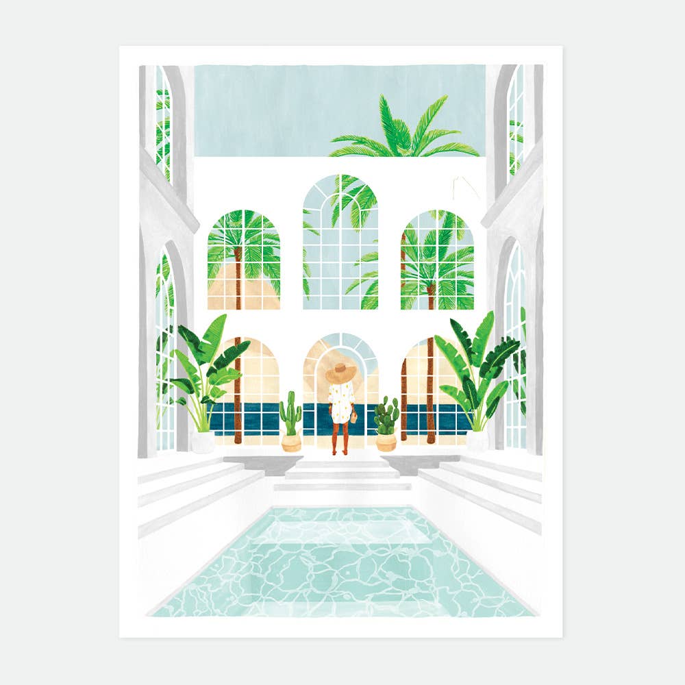 all-the-ways-to-say-white-house-poster-pool-villa-m-29-7x39-7 image 1