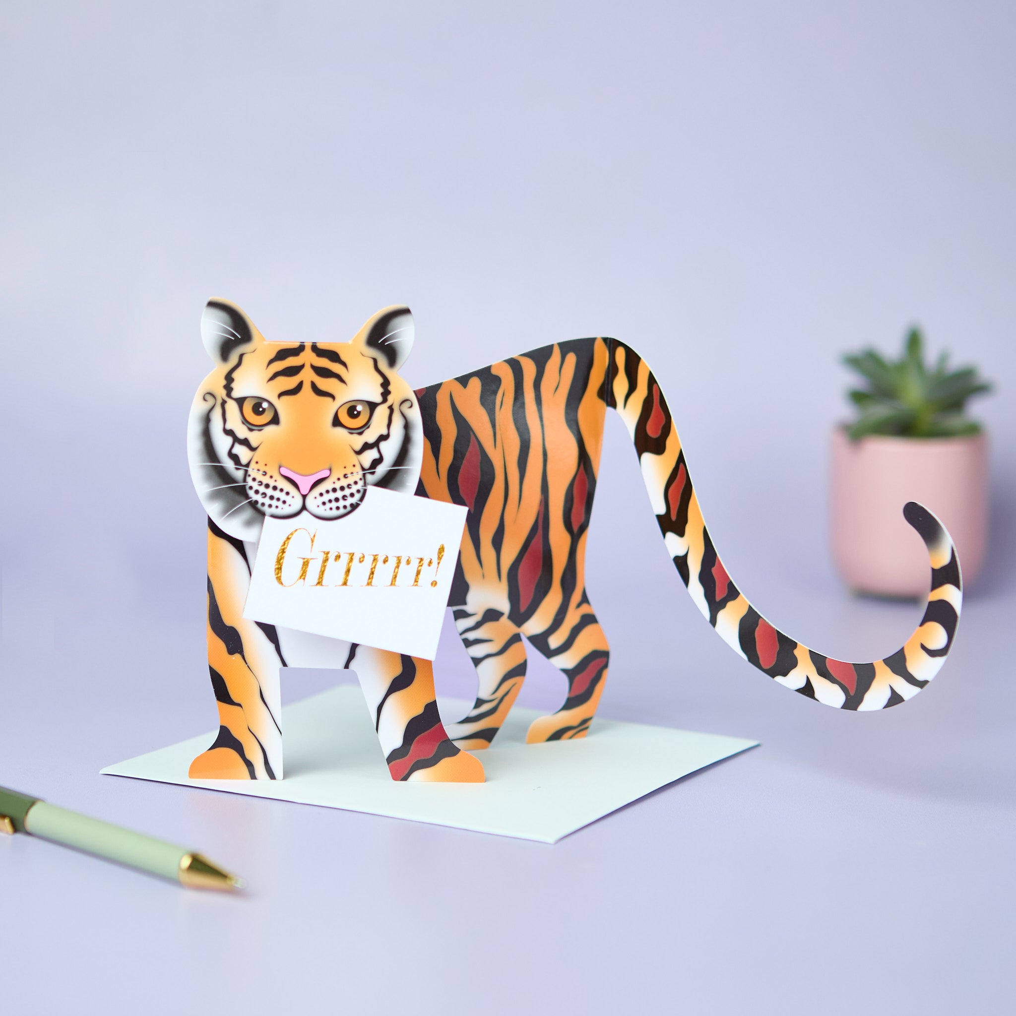 otter-house-wildlife-tiger-tyger-3d-gru-karte image 1