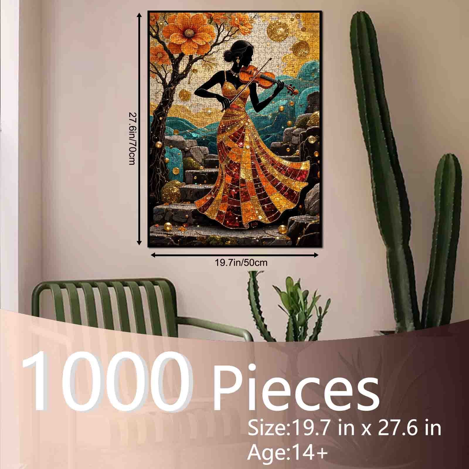 tucocoo-jigsaw-puzzles-golden-autumn-violin-serenade-puzzle-1000-teile image 5