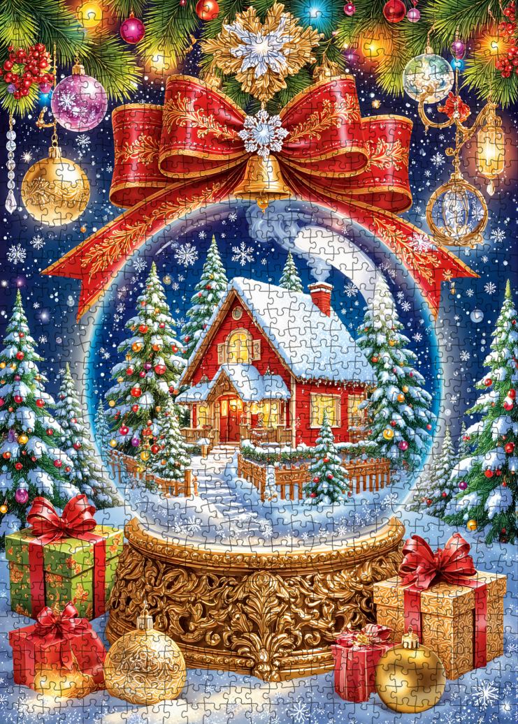 tucocoo-christmas-cottage-puzzle-1000-teile-weihnachten image 2