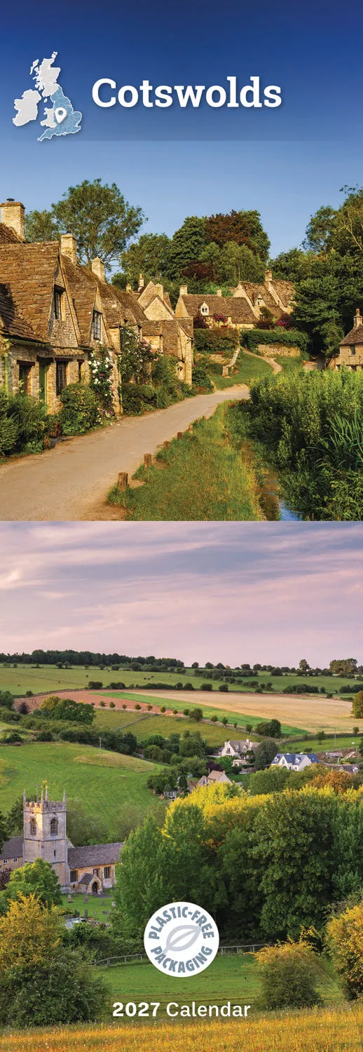 otter-house-cotswolds-slim-kalender-2027-england image 1
