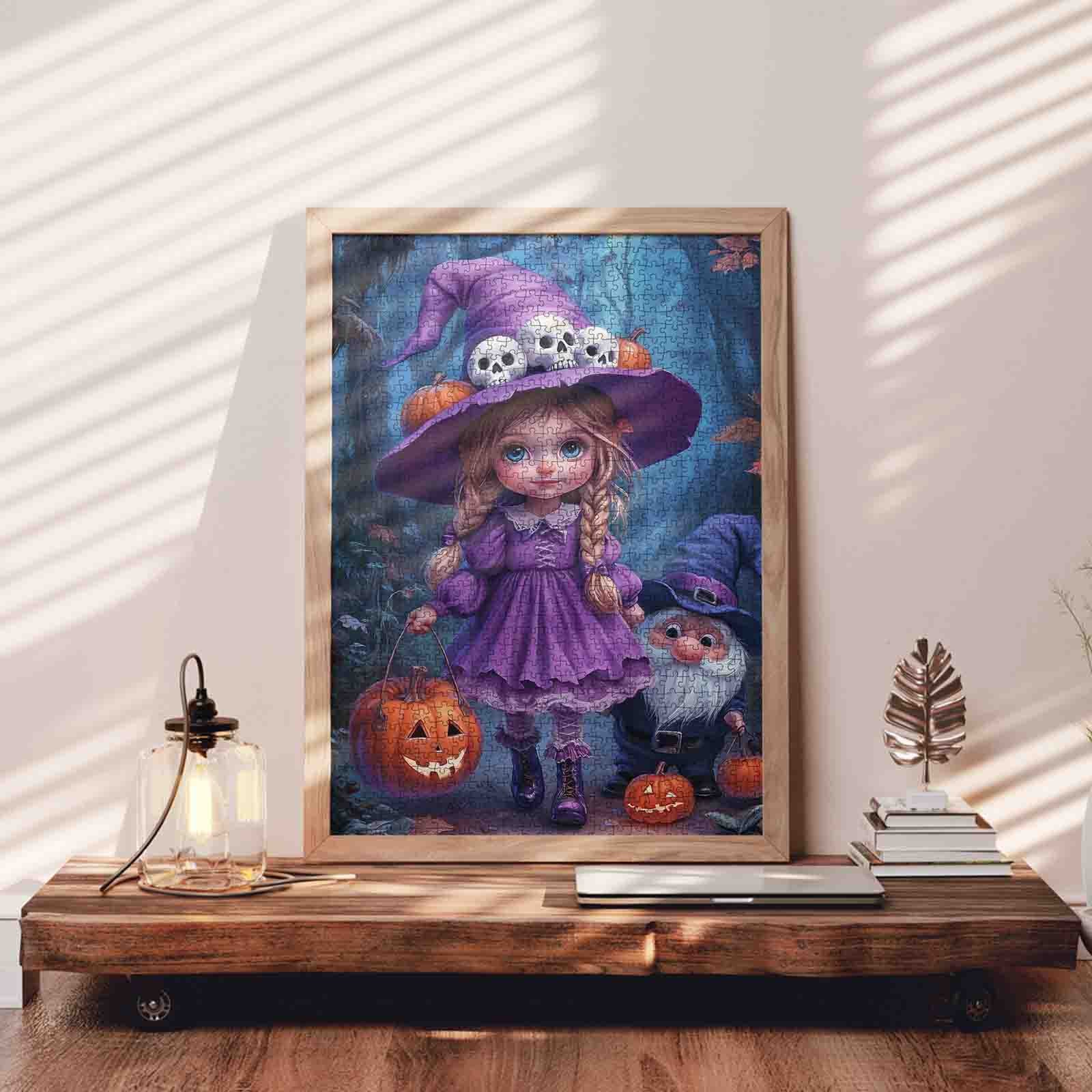 tucocoo-halloween-purple-girl-puzzle-1000-teile-m-dchen image 3