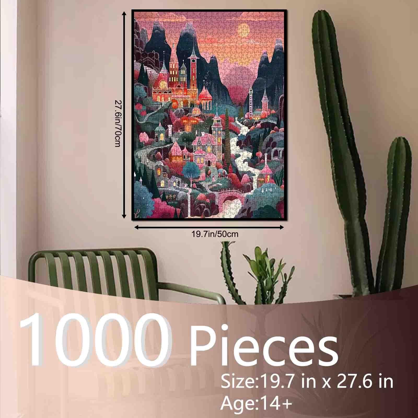 tucocoo-magical-twilight-castle-puzzle-1000-teile-schloss image 5