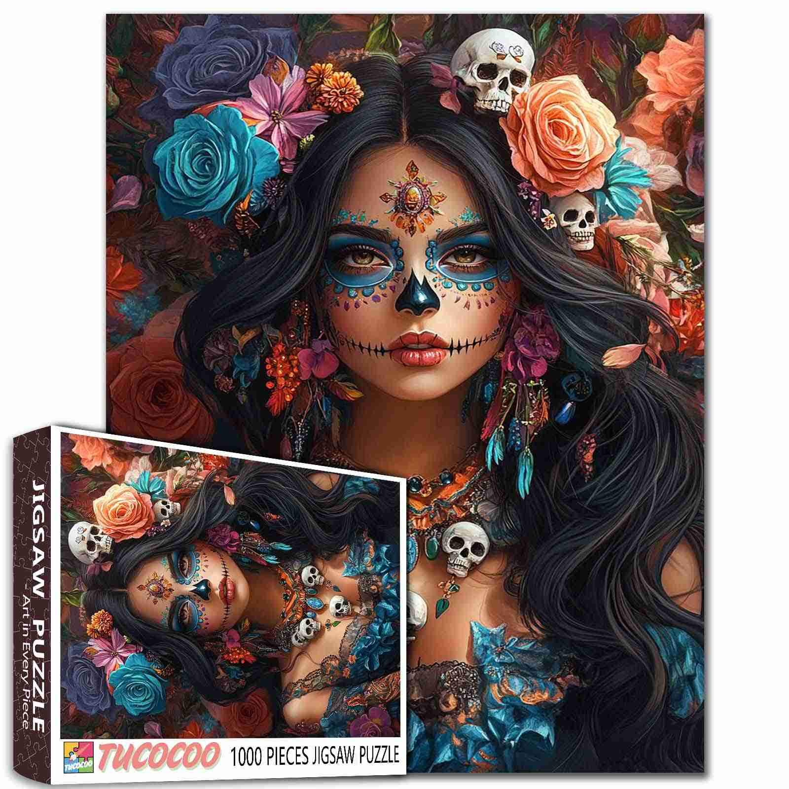 tucocoo-jigsaw-puzzles-goddess-of-d-a-puzzle-1000-teile-catrina image 1