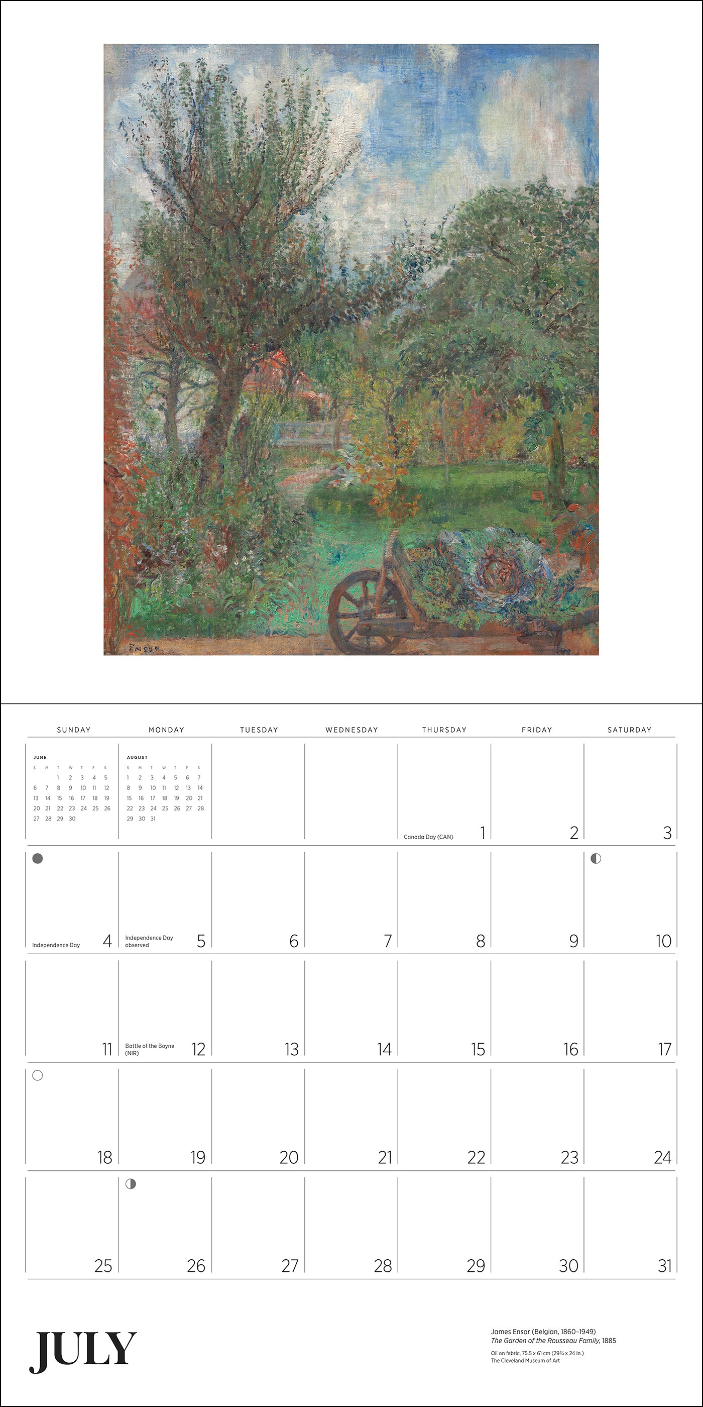 pomegranate-gardens-impressionists-2027-wandkalender-garten image 6