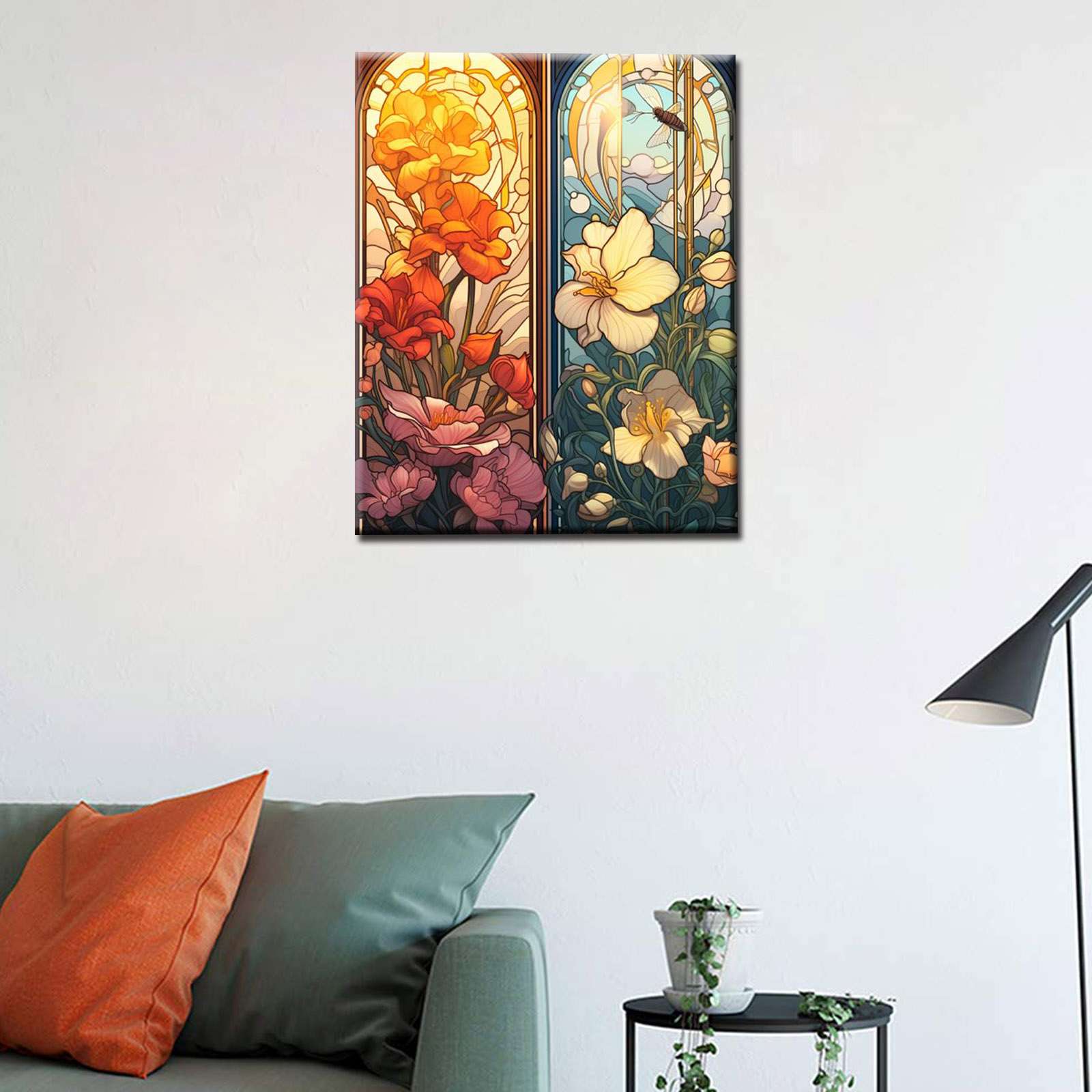 tucocoo-paint-by-numbers-stained-glass-floral-panels-malen-nach-zahlen image 3
